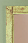 Vintage Wooden Rectangular Mirror - 11