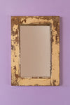 Vintage Wooden Rectangular Mirror - 15