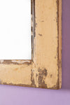 Vintage Wooden Rectangular Mirror - 15