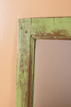 Vintage Wooden Rectangular Mirror - 18