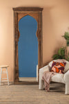 Wooden Vintage Carved Wall Mirror <p>W:100cm D:14cm H:250cm </p>