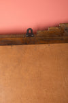 Blue Vintage Carved Wall Mirror <p>W:61cm D:12cm H:74cm </p>
