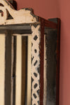 Vintage Temple Style Wooden Wall Mirror <p>W:63cm D:11cm H:71cm </p>