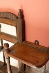 Wooden Vintage Temple Style Wall Mirror <p>W:62cm D:12cm H:79cm </p>