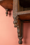 Wooden Vintage Temple Style Wall Mirror <p>W:62cm D:12cm H:79cm </p>
