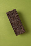 Vintage Wooden Border Printing Block - 180