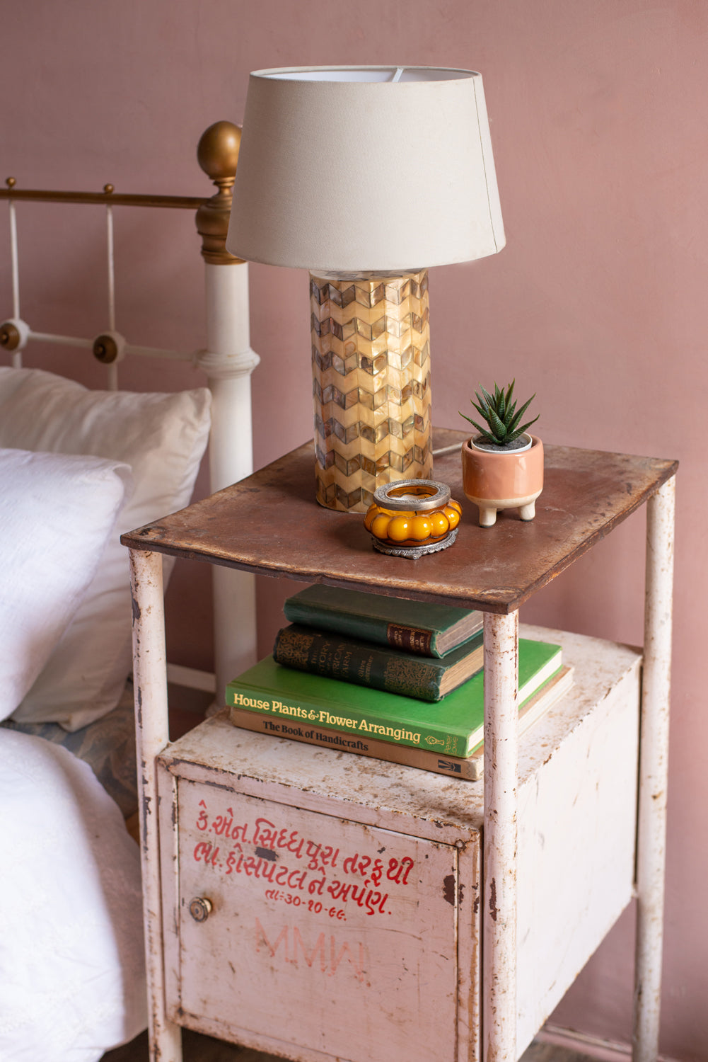 vintage antique side table