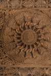 Vintage Carved Wooden Panel