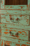 Pale Blue Vintage Double Cabinet