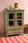 Sage Green Vintage Cabinet