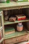 Sage Green Vintage Cabinet