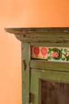 Green Vintage Cabinet with Tiles