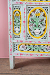 Stunning Hand Painted Four Panel Screen
