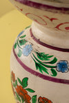 Hand Painted Vintage Large Wooden Pot (Re-worked) - 16