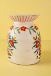 Hand Painted Vintage Large Wooden Pot (Re-worked) - 30