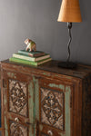 Vintage Cabinet with Ornate Carvings