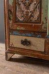 Vintage Cabinet with Ornate Carvings