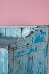 Blues Tones Vintage Glazed Cabinet