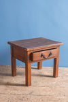 Wooden Vintage Bedside Table