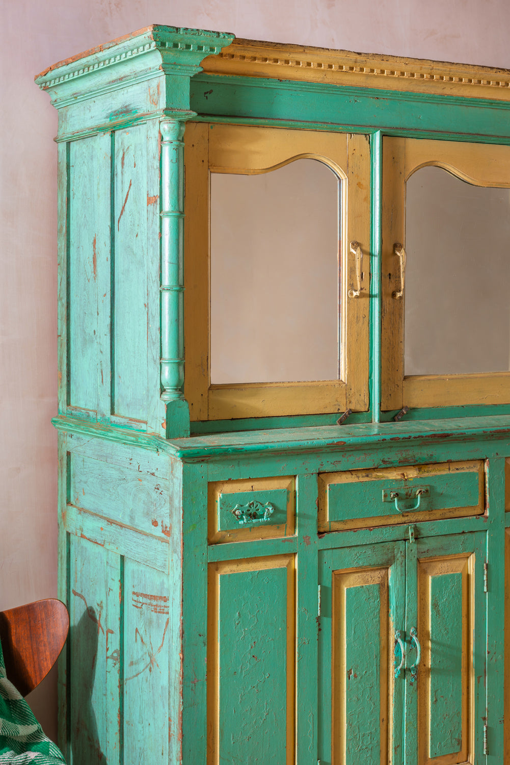 Green & Yellow Vintage Dresser Unit – Ian Snow Ltd
