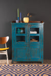 Blue Vintage Wooden Cabinet