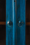 Bright Blue Vintage Cabinet