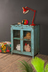 Small Light Blue Vintage Cabinet