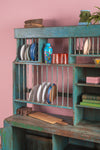 Blue Vintage Kitchen Storage Unit