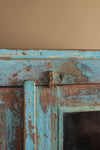 Pale Blue Vintage Wooden Cabinet