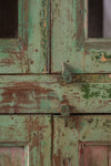 Pale Green Vintage Glazed Cabinet
