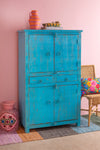 Blue Vintage Wooden Almirah