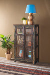 Dark Wooden Vintage Cabinet