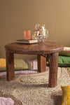 Vintage Wooden Round Table