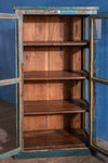 Vintage Blue Display Cabinet