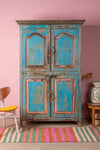 Vintage Blue & Pink Almirah
