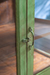 Green Vintage Low Display Cabinet