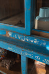 Blue Vintage Dresser Unit <p>W:145cm D:37cm H:212cm </p>