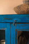 Deep Blue Vintage Cabinet <p>W:93.5cm D:49cm H:154.5cm </p>