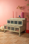 Off-White Vintage Display Unit <p>W:100cm D:64cm H:77cm </p>