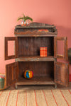 Vintage Wooden Cabinet <p>W:82cm D:45cm H:131.5cm </p>