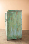 Pale Green Vintage Cupboard <p>W:86cm D:47cm H:94cm </p>