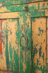 Vintage Green & Cream Cabinet <p>W:117cm D:55cm H:162cm </p>