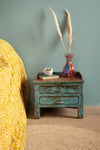 Vintage Blue Drawer Unit <p>W:51cm D:38cm H:43cm </p>