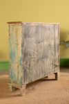 Vintage Blue & Cream Cabinet <p>W:79cm D:24cm H:83cm </p>