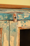 Vintage Blue & Cream Cabinet <p>W:79cm D:24cm H:83cm </p>