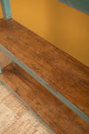 Vintage Turquoise Baker Shelf