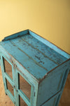 Vintage Blue Glazed Cabinet