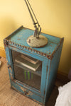 Vintage Blue Side Cabinet