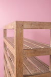 Vintage Wooden Shelves <p>W:91cm D:30cm H:120cm </p>