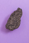 Vintage Mini Wooden Printing Block - 366